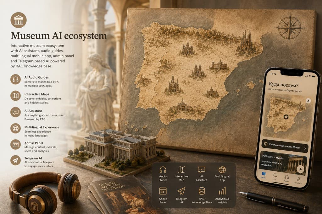 Multi museums AI-powered ecosystem
